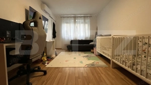 Nufarul, bloc nou, parter înalt cu balcon, 2 camere decomandate 