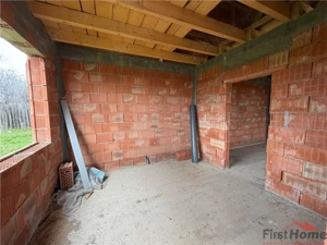 Casa la rosu din caramida de vanzare in comuna Carligele - imagine 11