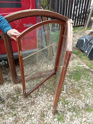 Ferestre arcada boltite batante - stejar - imagine 5