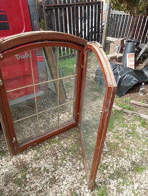 Ferestre arcada boltite batante - stejar - imagine 3