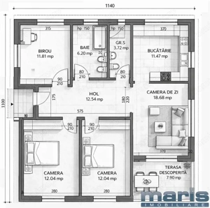 Vanzare casa NOUA cu 3 dormitoare Sancraiu, zona Pestisorul - imagine 2