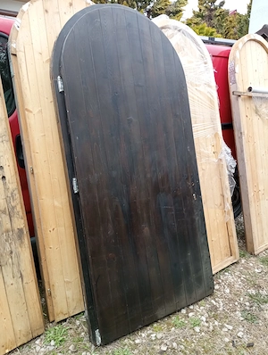 Set usa si ferestre arcada boltite lemn stratificat - imagine 2