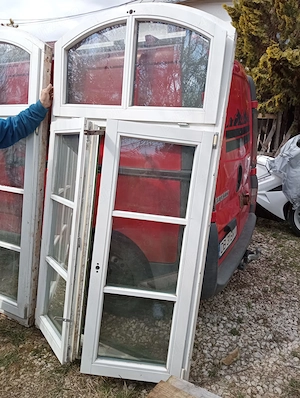 Ferestre boltite arcada lemn stratificat+geam termopan - imagine 3