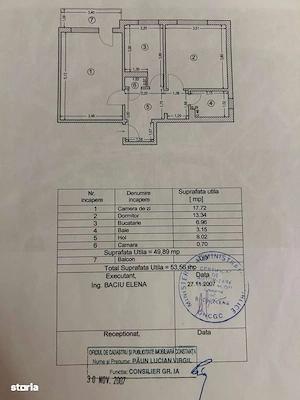 Apartament 2 camere  Casa de Cultura , Lăpușneanu   vis-a-vis de parc - imagine 4