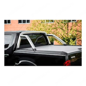 Rulou aluminiu inchidere bena Toyota Hilux 2004-2015 cu rollbar inox inclus - imagine 9