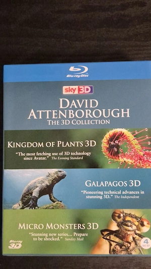 David Attenborough: The 3D Collection [3D Blu-ray] Vol. 1 in stare perfecta