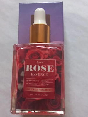 Ulei Esential Pur de Trandafir pentru Ten, Formula Ultra Avansata, Elimina Cicatricile si Petele 