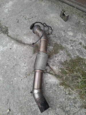 Downpipe bmw e87 -e90 motor n47  - imagine 3