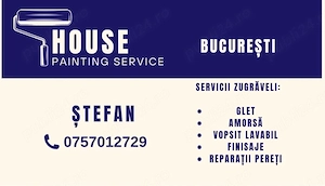 Zugrav   Amenajări interioare   Glet, Amorsă, Lavabilă