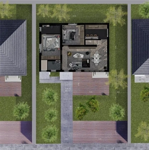 Vile Individuale Domnesti/ 400 mp Teren - imagine 16