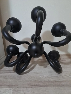 Candelabru BON BON SP6, Negru,din metal, Stil modern