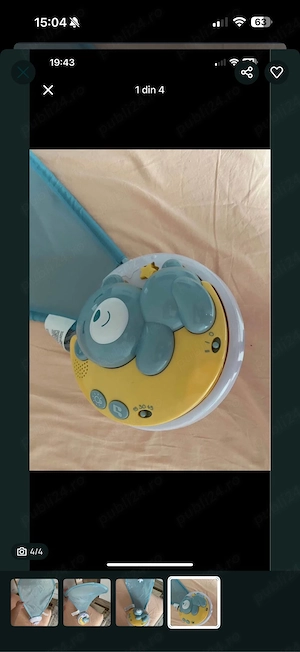 carusel muzical chicco