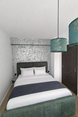 Inchiriez apartament 2 camere cu gradina si parcare subterana