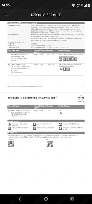 Mazda CX-30 e-SkyActiv G122 Homura 2.0 benzina mild-hibrid model 2024 alb perlat - imagine 10