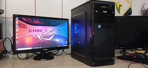 Pc Generatia 9 8gb DDR4 video GTX 1050TI 4gb ssd+hard calculator gaming