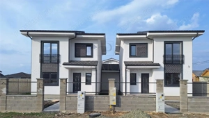 Duplex individual - bucatarie inchisa - dormitor la parter - teren 350 mp