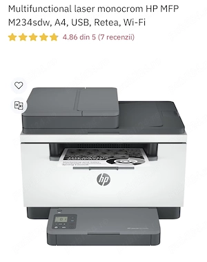 Imprimanta HP multifunctionala.  - imagine 3