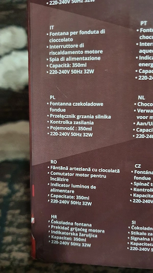 Fântână de ciocolată - imagine 5