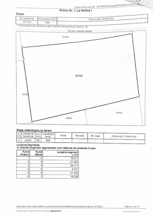 Teren casă intravilan 900 mp, deschidere 21,3 m, Fish4Life - imagine 7