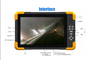 NOU!!! Camera de inspectie 4K + stâlp telescopic 5m   Profesional, portabil, 360 