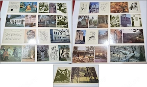 PUȘKIN - Broșură veche cu 17 vederi mari 