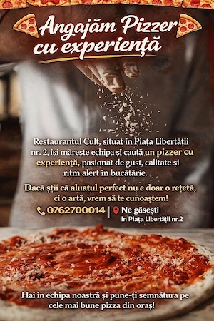 Angajam Pizzer   Pizza Maker !