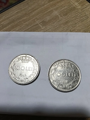 monede de 100 lei cu regele Mihai 