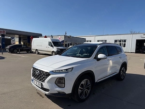 Hyundai Santa Fe 2.2 Diesel 200CP AWD Full Option 2019 Istoric Reprezentanță - imagine 2