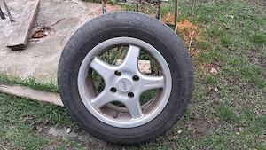 Jante de aluminiu cu anvelope vara.185 65 r 14 provin de pe ford focus 1,4×108la gauri - imagine 3