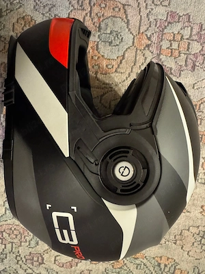 Vand casca moto Schuberth C3 Pro, modulara, marime L 58 59 - imagine 4