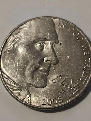 Moneda de 5centi SUA 2005