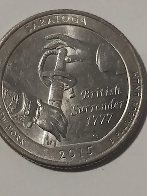 monedă de colecție de 25 de cenți (quarter) SUA 20015