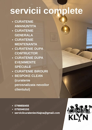 servicii de curatenie NON-STOP Bucuresti si Ilfov