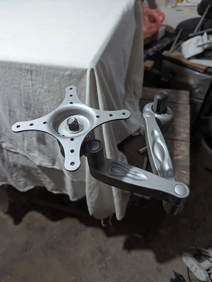 Suport monitor tv de birou. - imagine 2