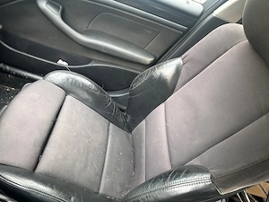 Vând scaune+banchetă recaro semi piele e46