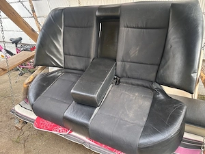 Vând scaune+banchetă recaro semi piele e46 - imagine 2