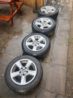 Vând set jante 5x120 BMW originale - imagine 3