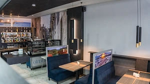  SUPER OFERTĂ   Mobilier Horeca aproape nou (Moreni, DB)  Vând set complet de mobilier pentru ca