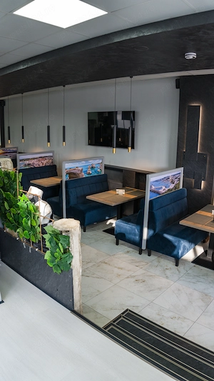  SUPER OFERTĂ   Mobilier Horeca aproape nou (Moreni, DB)  Vând set complet de mobilier pentru ca - imagine 2