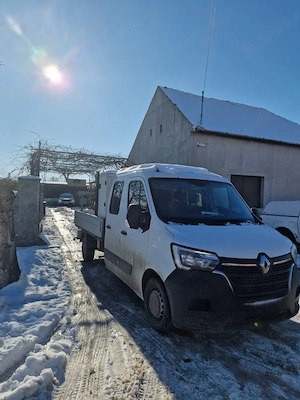 Vand Renault Master Doka (7 locuri) Cutie metalică pe benă perfectă pentru scule și materiale An2020 - imagine 8