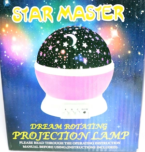 Lampă Proiecție Rotativă Hello Kitty & Stele - STAR MASTER