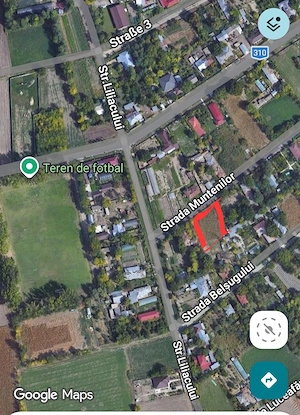 Teren intravilan 1.132 mp   utilități trase - imagine 2