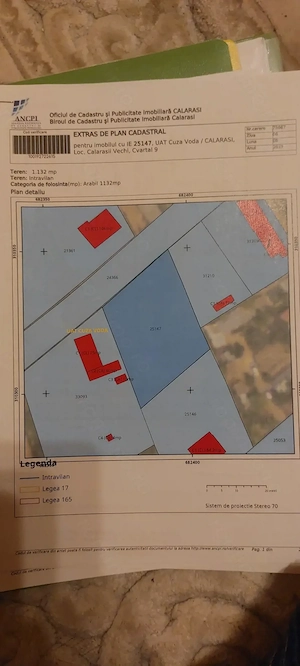 Teren intravilan 1.132 mp   utilități trase - imagine 3
