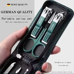 Trusa Manichiura pedichiura 6 piese Made in Germania  - imagine 3