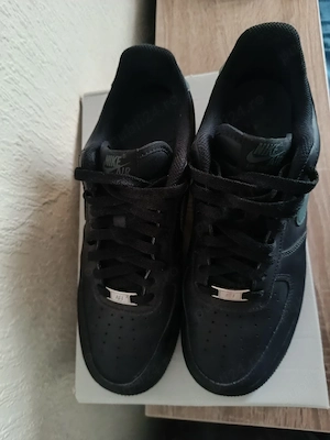 Adidasi Nike Air Force 1 negru - imagine 3