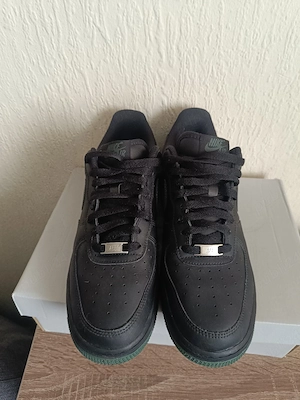 Adidasi Nike Air Force 1 negru - imagine 2