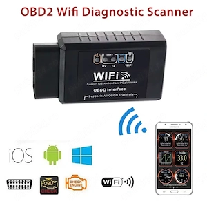 Diagnoza Auto OBD Elm Advanced Bluetooth sau Wifi  - imagine 4
