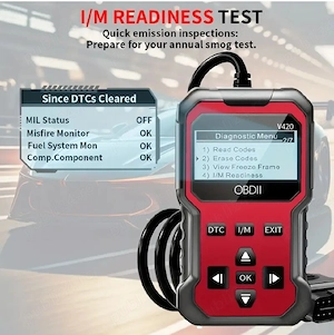 Diagnoza Auto Cablu cu display LCD Multimarca ELM OBD 