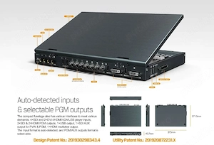 Switcher Avmatrix pvs 0615u kit Tv audio video portabil - imagine 4