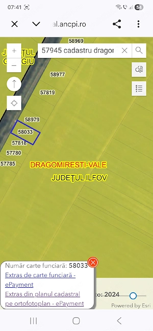 Vânzare teren intravilan, aproape A0